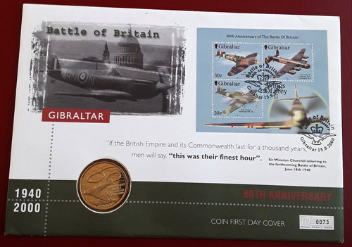 1940 2000 gibraltar 60th - 1940-2000, £5