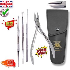 Thick Toe Nail Clippers Pedicure Set Ingrown Toenail Tools - Nail Files & Lifter