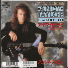 ANDY TAYLOR DURAN DURAN I MIGHT LIE RARE JAPANESE 7 INCH VINYL SINGLE, MINT