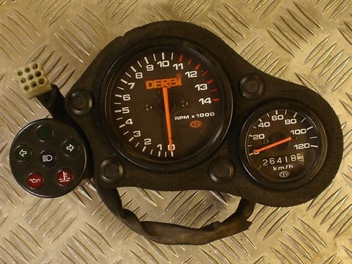 Derbi gpr clocks - gpr, 50