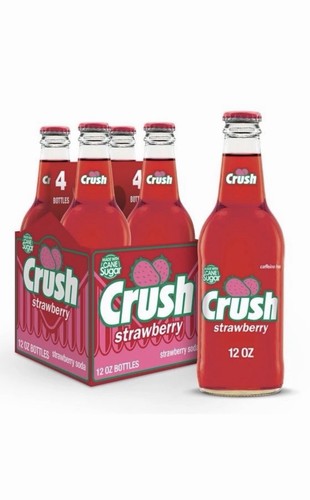 Crush strawberry soda made - soda,