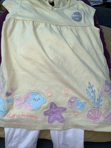 George girls top and leggings - girls,