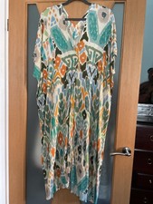 Zara Sz XL Dress Midi Kaftan