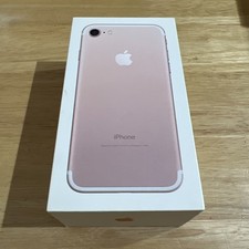 iPhone 7 Rose Gold 32GB Empty Box