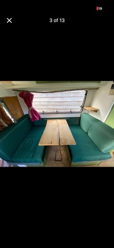 Folding caravan table - folding,