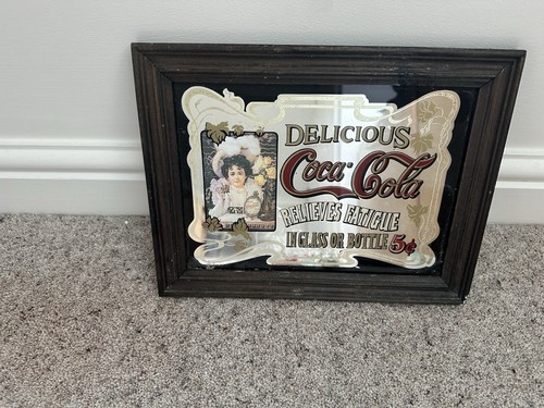 Coco cola advertising mirror - coco,