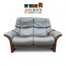 Grey Leather Ekornes