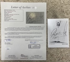 Ringo Starr Signed Autograph