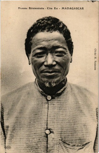 Old postcard man - ak,