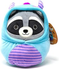 Squishmallow Official Kellytoy Halloween (Rocky the Raccoon in Monster