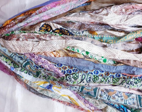 Ind yards unstitched sari - yards,