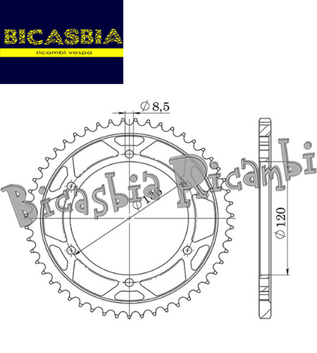 19499 steel sprocket - steel,