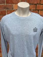 Vintage Admiral Sweatshirt in Grey Marl - Size L