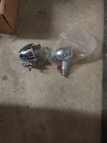 Chrome spot lights vespa - 2x,