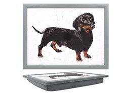 Sausage Dog LAPTRAY Cushioned