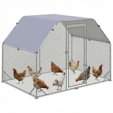 PawHut Chicken Run W/ Roof
