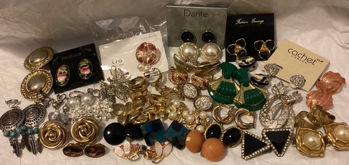 Clip earrings job - earrings,
