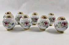 8 Vintage Floral Porcelain
