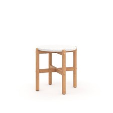 Solstice 19.4 in. Round Wood