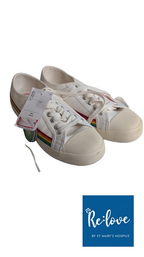 Gola rainbow stripe canvas - rainbow,