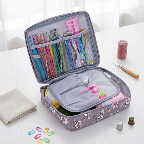 59pcs crochet hook - hook, rolls
