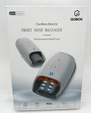 Gobok FE-0161 Cordless Hand Massager with Heat/Cool, 6D Kneading & Compression