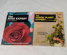 2 Gardening Books Bundle Rose House Plant Expert Paperback Dr D. G. Hessayon