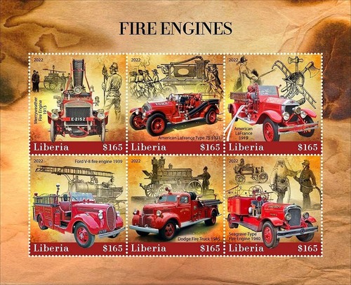 Classic vintage fire - fire, engines