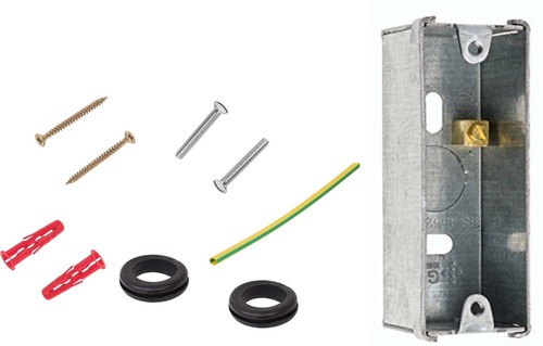 Architrave back box - box, pattress