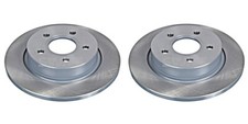 SWAG Brake Disc Rear Axle x2