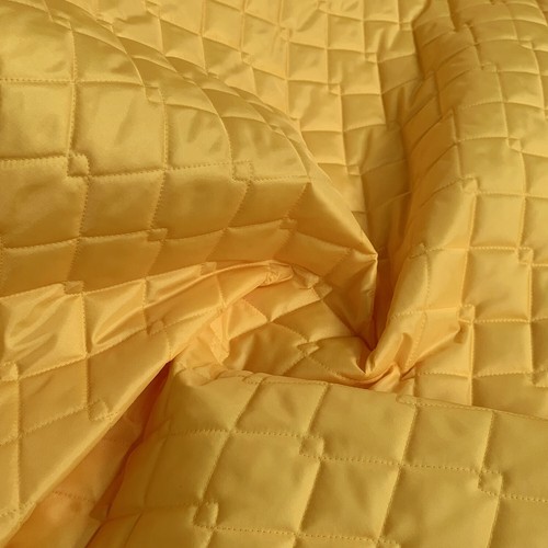 Quilted fabric mustard 4oz - quilted,