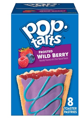 Pop tarts frosted wild berry - berry, 8