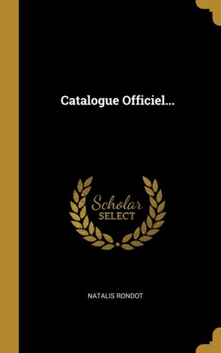 Rondot catalogue officiel - -,