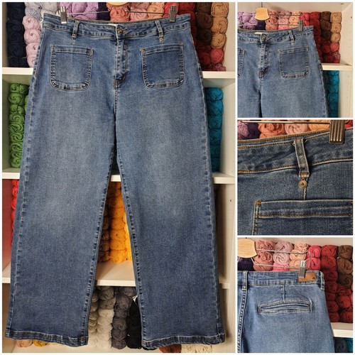 Brakeburn wide leg jeans 34w - brakeburn,