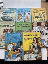 Vintage Ladybird Books X8
