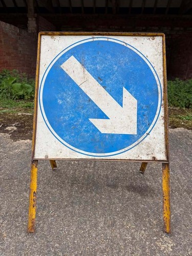 Original vintage road - vintage, sign
