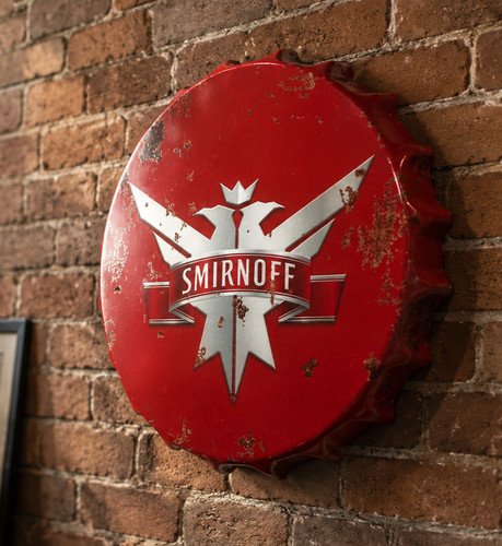 Smirnoff bottle top - smirnoff,