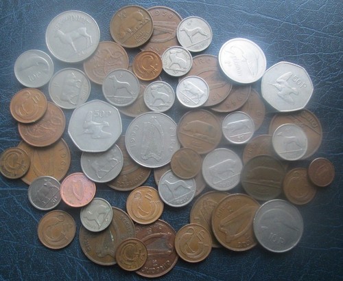 Bulk lot ireland coins - 50, x