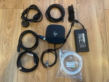 HP USB-C G5 USB-C Docking Station with 135W PSU+ All Cables - + Read Description
