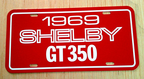 Red 1969 ford shelby 350 - ,