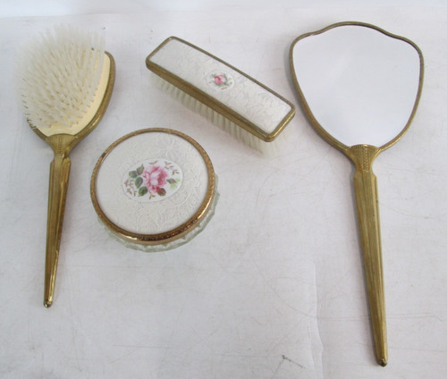 Vintage vanity petitpoint - vintage,