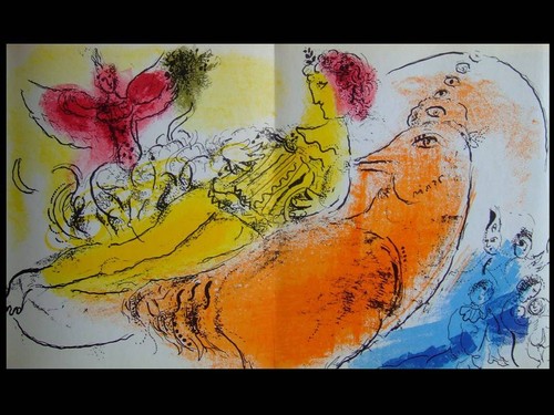 Chagall accordeoniste - chagall,,