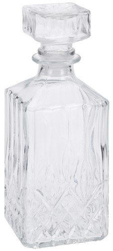 900ml glass whiskey decanter - whiskey,
