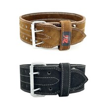 Leather Weight Lifting Belt 4"