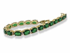 Tennis bracelet Yellow gold