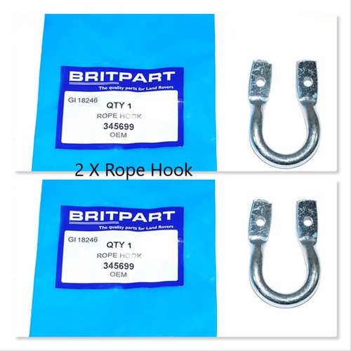 Rope hook rear shape - x2, land