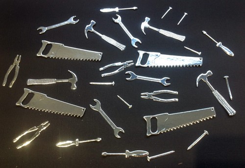 Tool set die - die, shapes