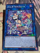 YuGiOh Asian Eng SLF1-AE087 Evil Twin LIL-LA Alternative Uncensored Art Parallel