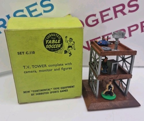 Subbuteo tower with 3 - tv,