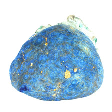 Azurite crystal nodule burra - azurite,